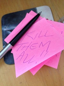 Late night scribbles can produce surprising results...