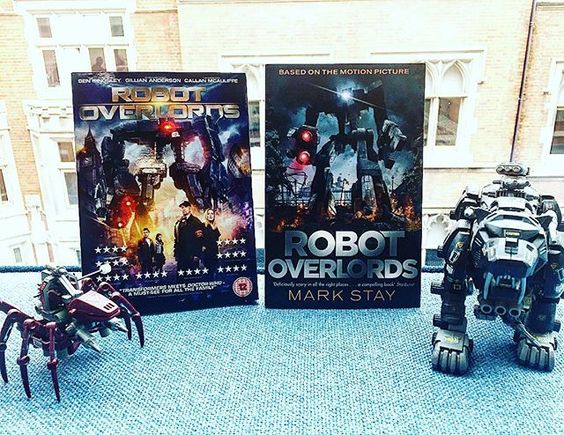 Robot Overlords DVD and book giveaway on Instagram…