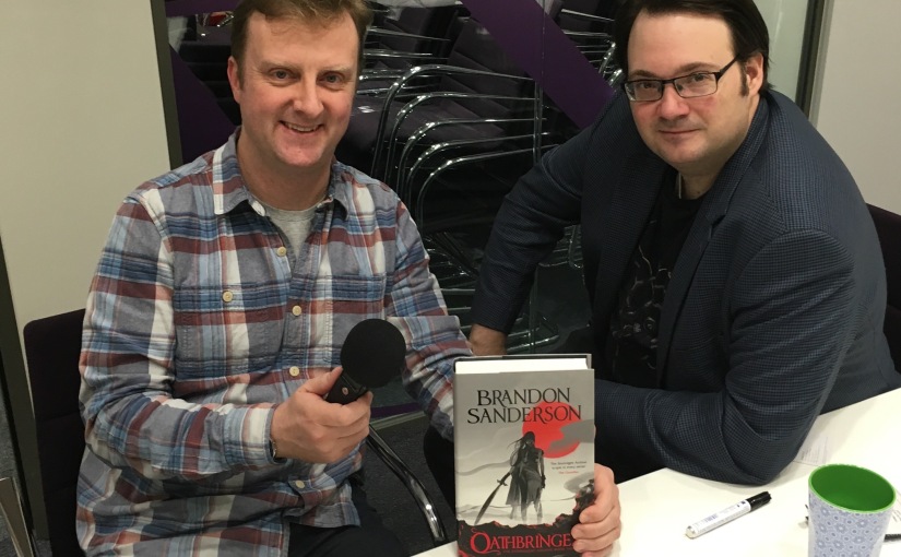 Brandon Sanderson on the podcast this week!