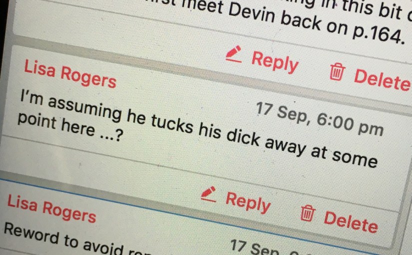 The Copy Edits Are&nbsp;Done…