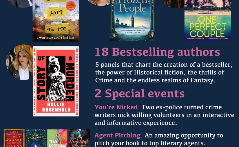 I’m at the Beyond the Book Festival in Brighton this&nbsp;Saturday