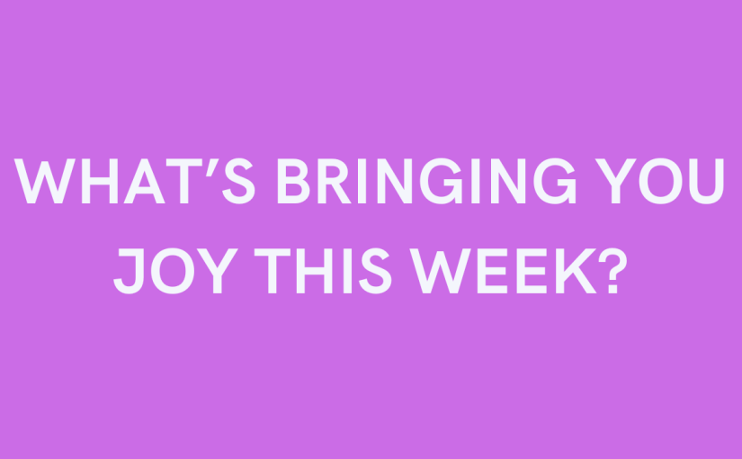 What’s Bringing You Joy This Week? With Gareth L&nbsp;Powell…