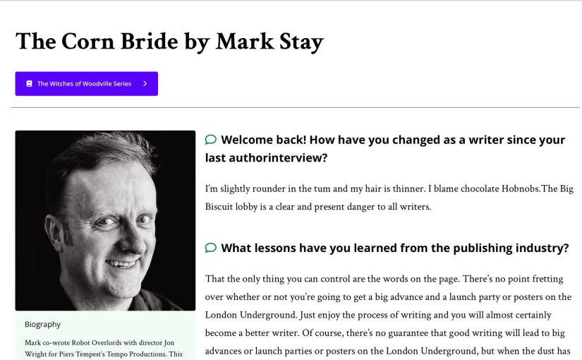 What’s the Most Non-Writery Thing I&nbsp;Do?